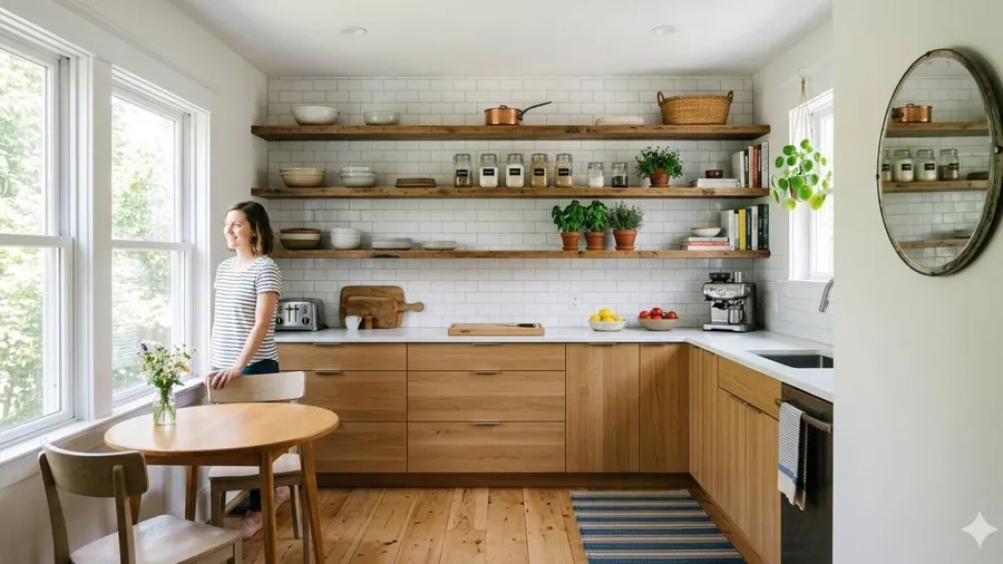 11 Simple Ways to Make Your Small Kitchen Look Bigger and Attractive