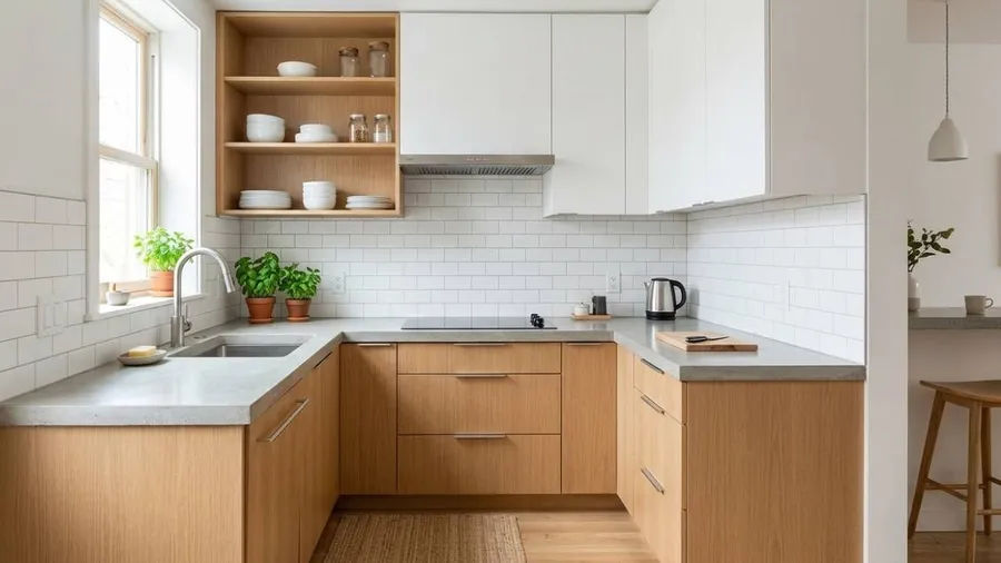 11 Simple Ways to Make Your Small Kitchen Look Bigger and Attractive