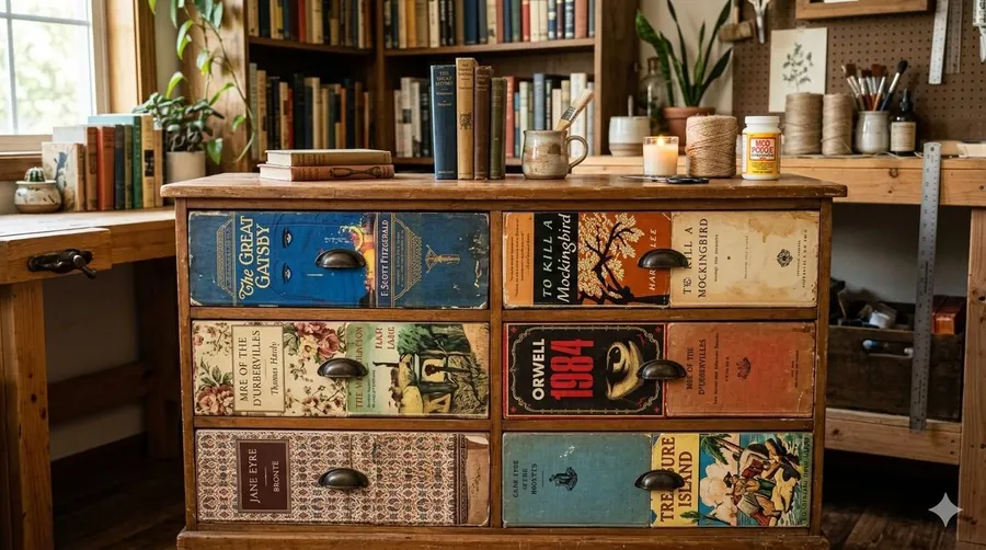 Your Old Books Deserve Better: Try These 10 Creative Home Decor Ideas