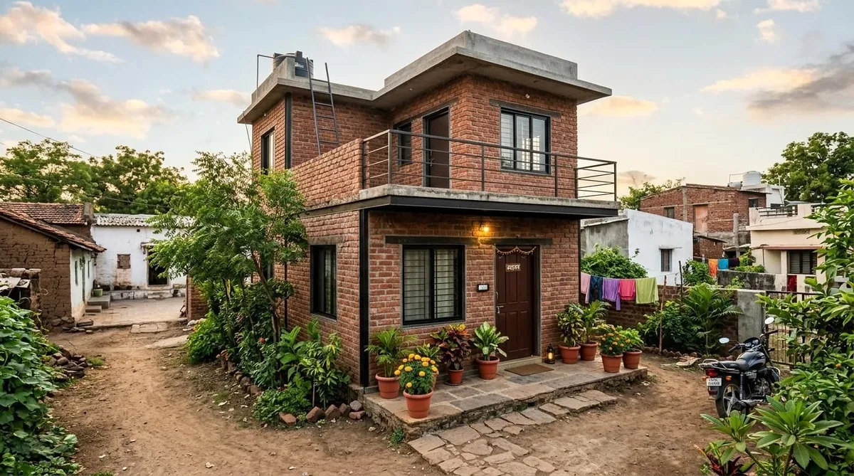 10 Simple Village House Design Ideas for Modern Indian Families