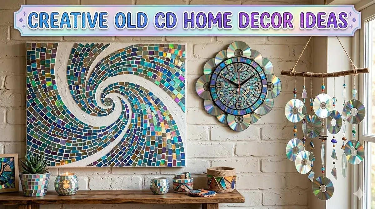 10 Creative Old CD Home Decor Ideas You’ll Want to Try