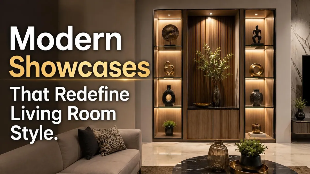 9 Modern Showcase Designs That Can Change The Whole Vibe Of Your Living ...
