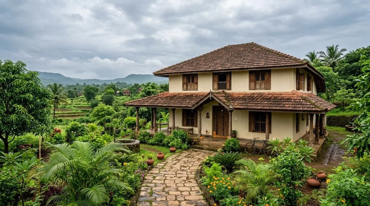 10 Simple Village House Design Ideas for Modern Indian Families