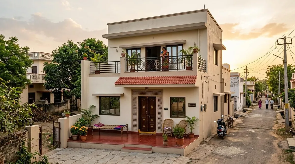 10 Simple Village House Design Ideas for Modern Indian Families