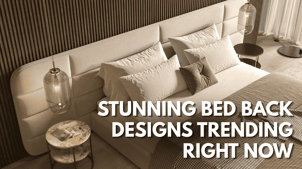 10 Modern Bed Back Design Ideas for Stylish Bedrooms