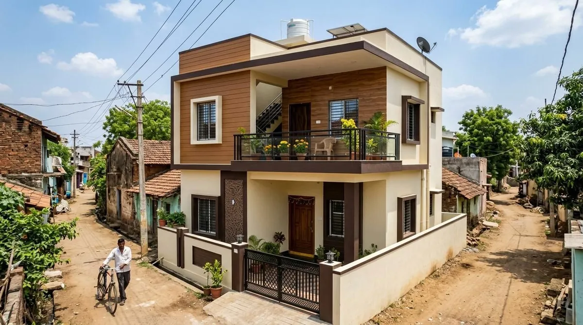 10 Simple Village House Design Ideas for Modern Indian Families