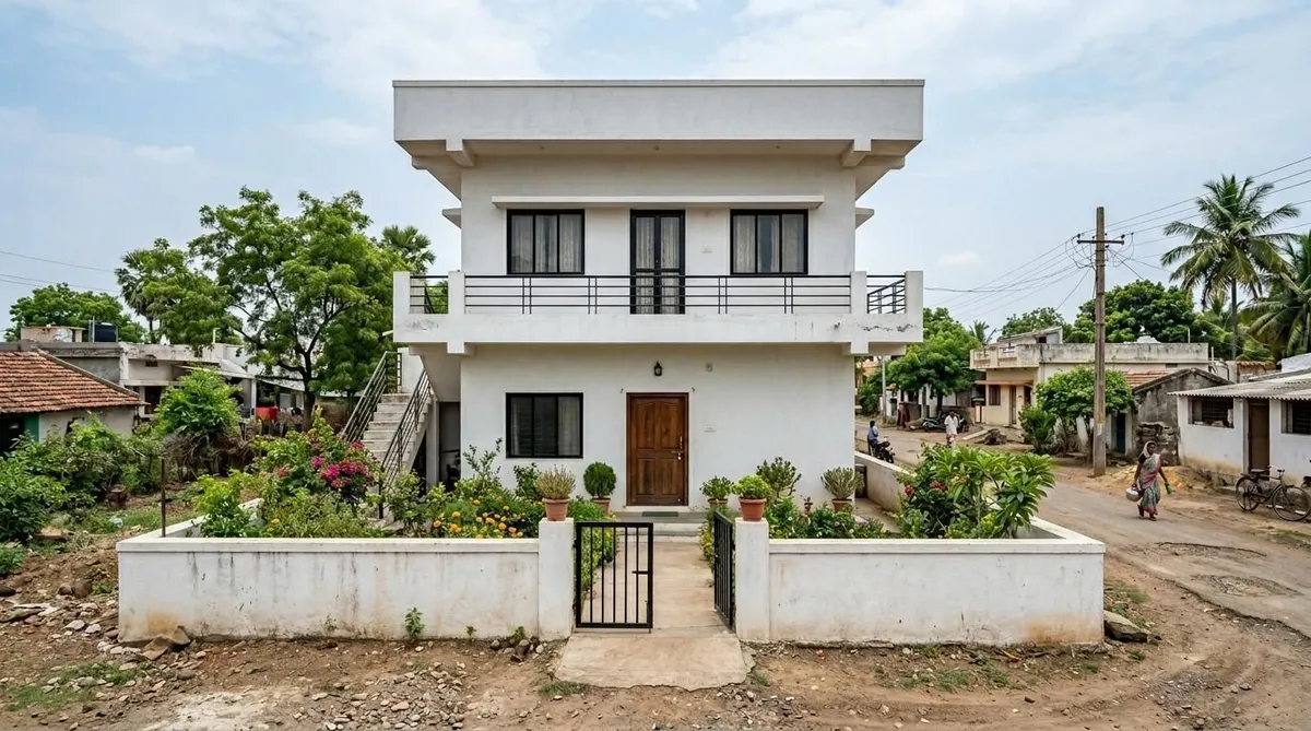 10 Simple Village House Design Ideas for Modern Indian Families