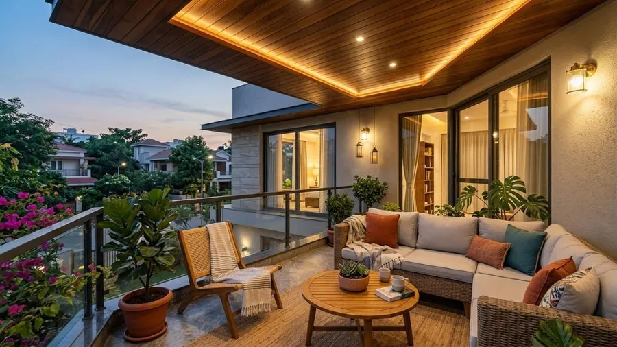 10 Modern Front Balcony Design Ideas to Give Your Home a Luxury Villa Look