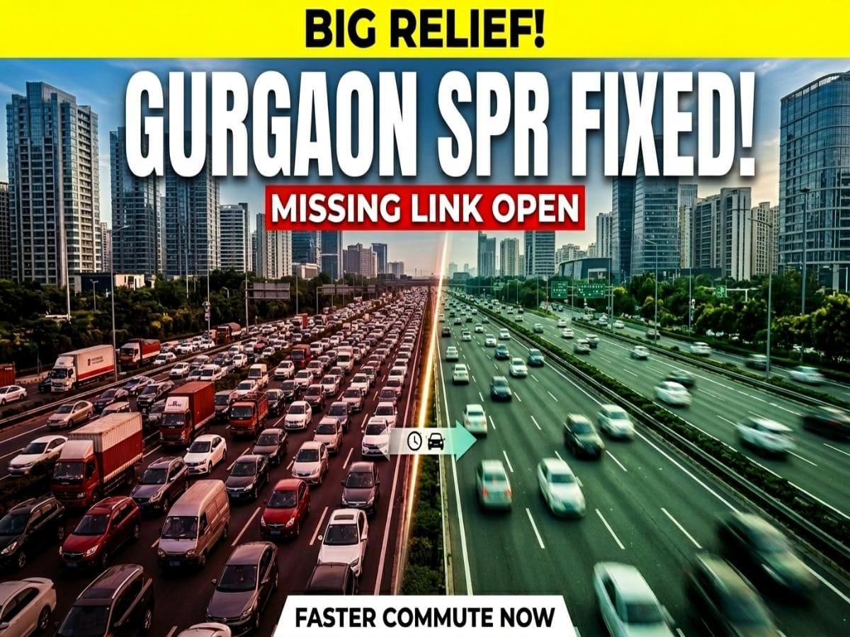 Gurgaon SPR Upgrade: Major Road Expansion Plan After a Bottleneck ...
