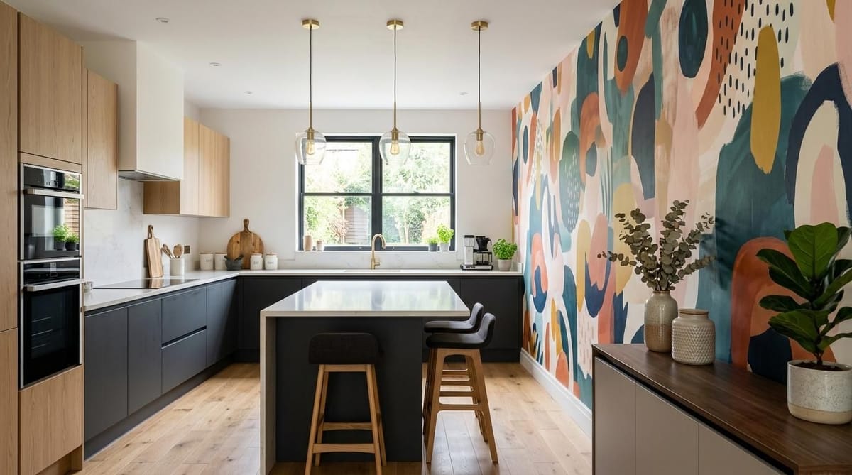 10 Kitchen Wallpaper Designs That Can Transform Any Cooking Space