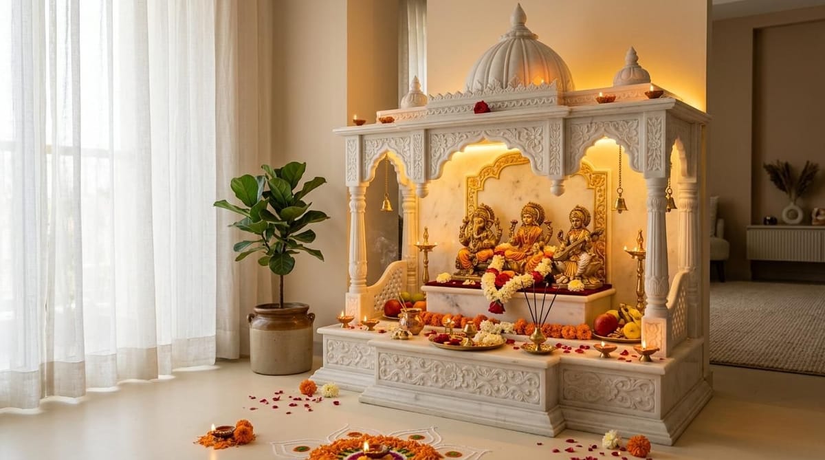 ઘરે મંદિરની વાસ્તુ દિશા: શાંતિ અને સકારાત્મક ઉર્જા માટે શ્રેષ્ઠ ટિપ્સ