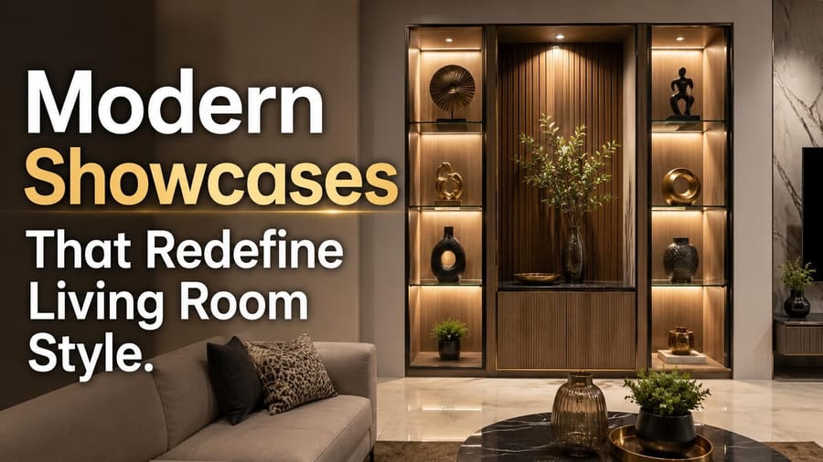 9 Modern Showcase Designs That Can Change The Whole Vibe Of Your Living ...