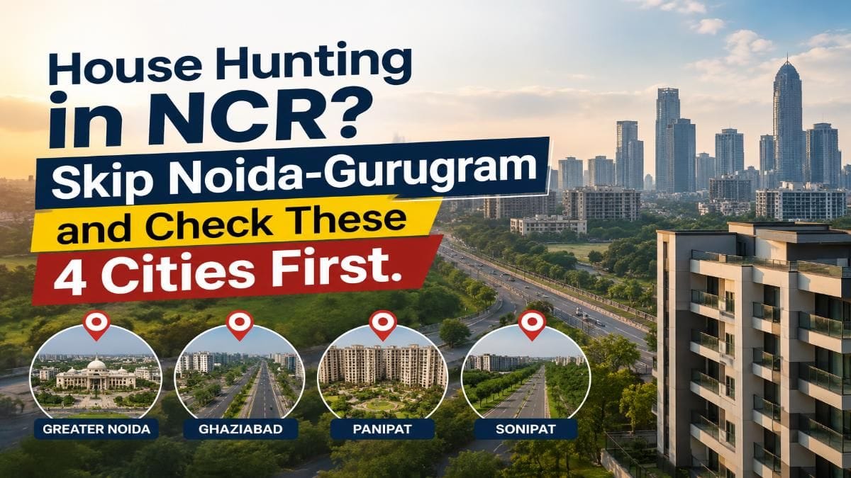 Can't Afford a Home in Noida or Gurugram? Explore These 4 Emerging NCR Hotspots