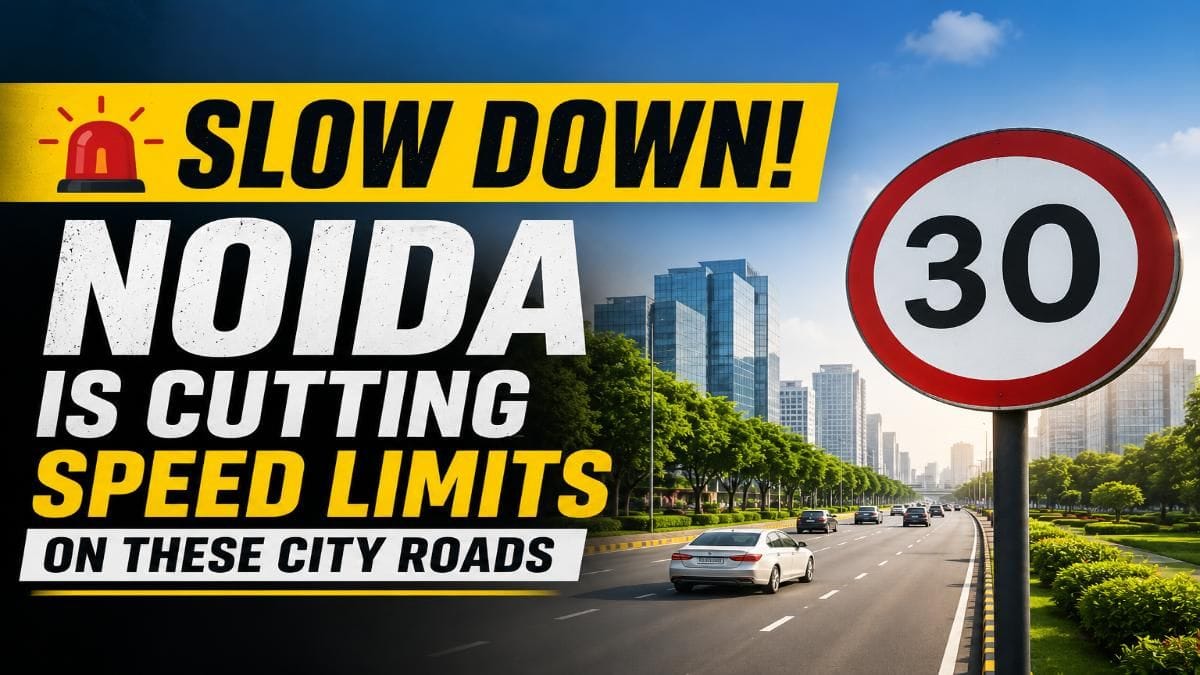 Noida Roads Set to Slow Down: New Speed Limits May Be Introduced Soon