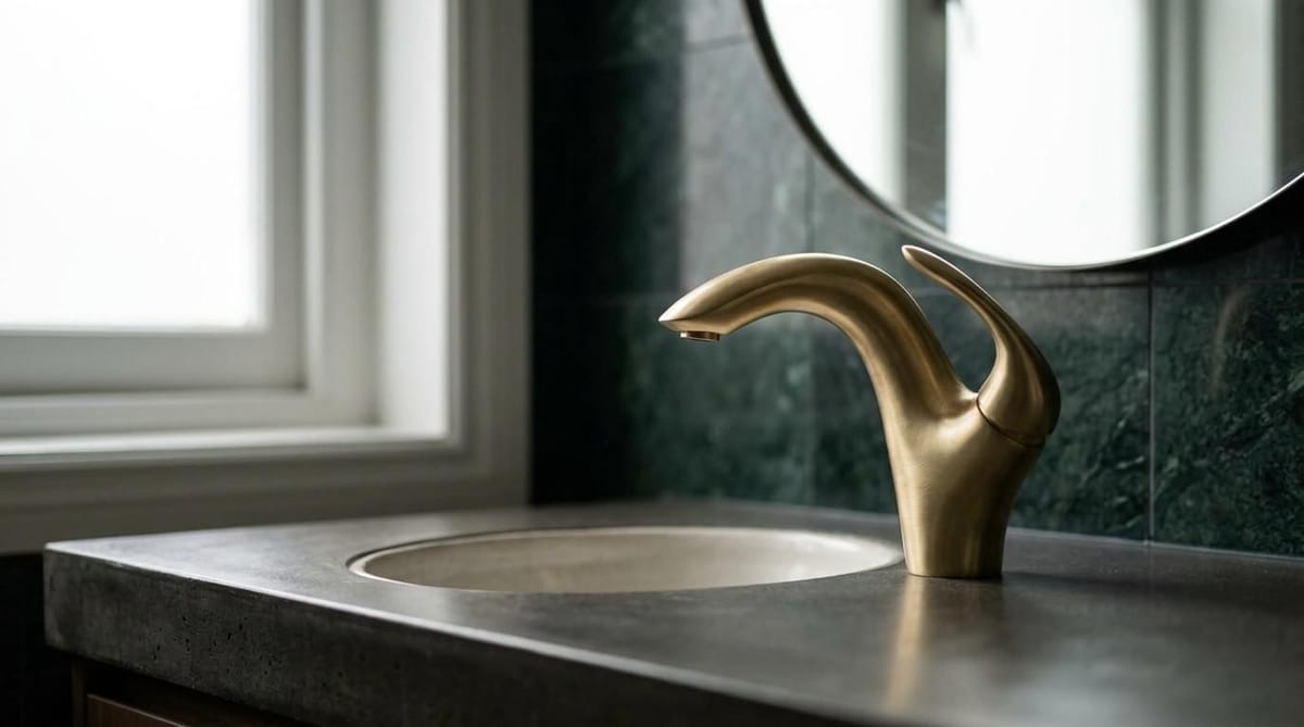 artsy faucets for luxury bathrooms