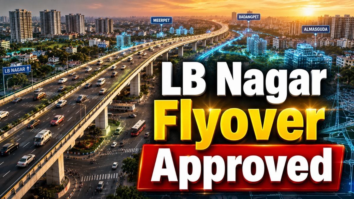 Rs 416 Crore LB Nagar Flyover to Ease Traffic and Improve Connectivity ...