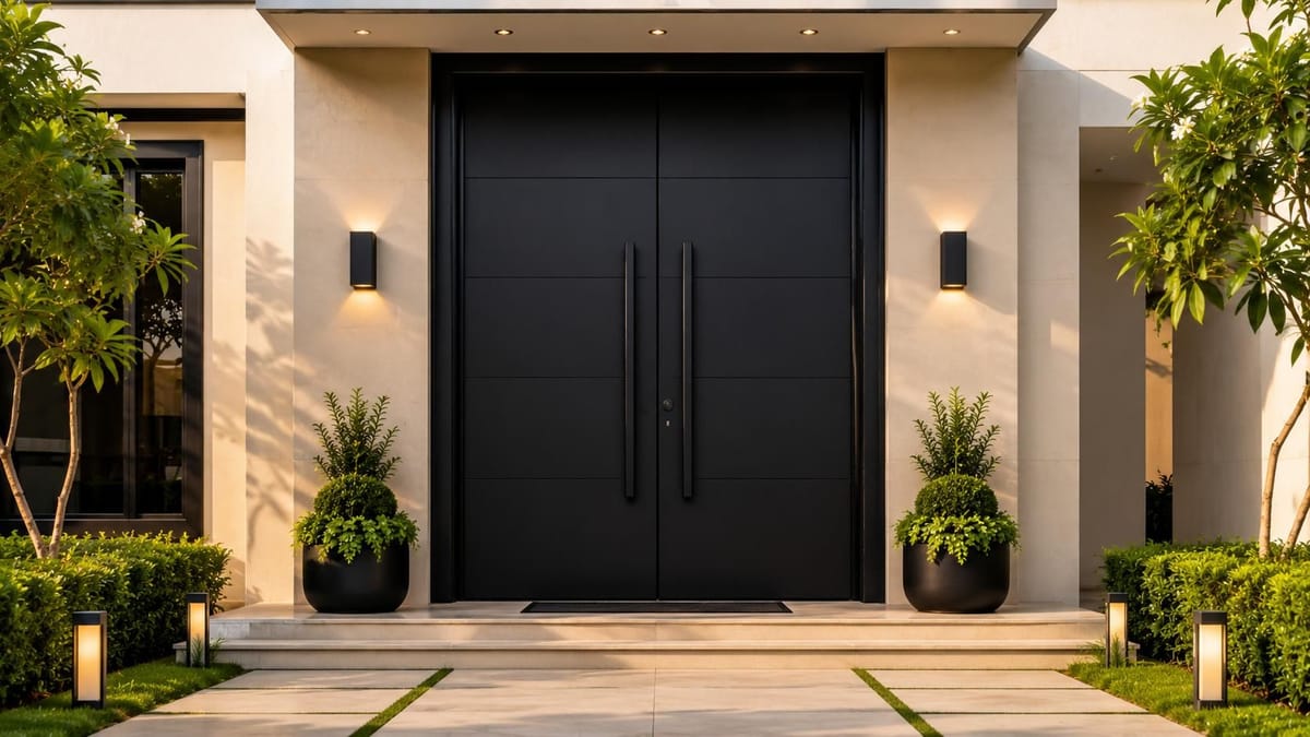 10 Double Door Designs for Main Door That Make a Strong First Impression