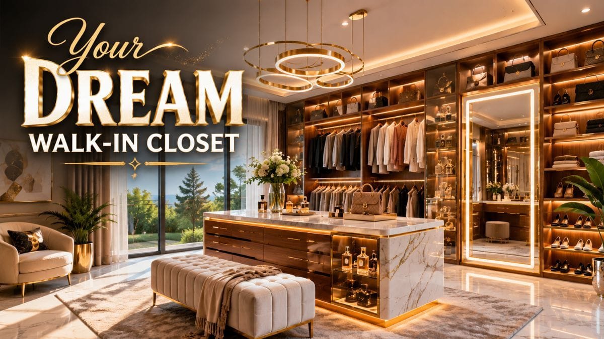 Planning to Build a Walk-in Closet for Your Home? Start with These 10 Gorgeous Ideas