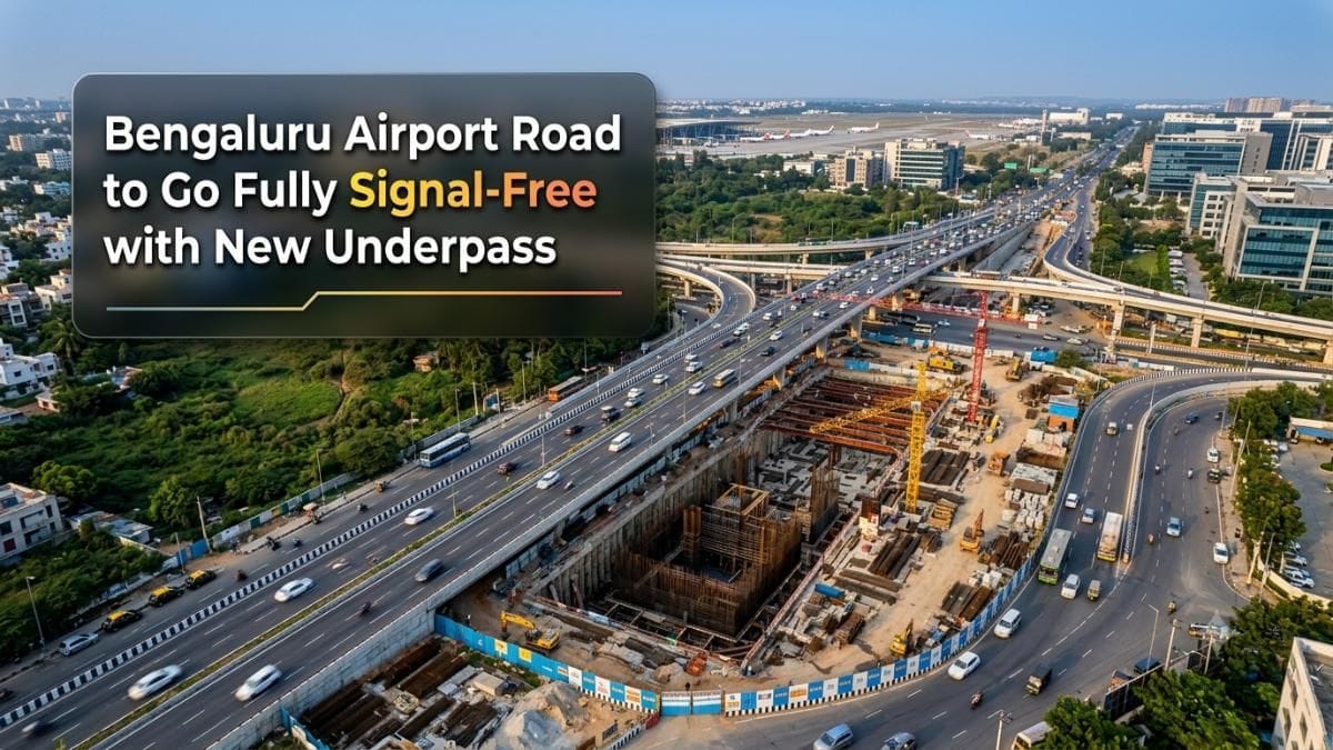 NHAI's Sadahalli Underpass to Complete Signal-Free Drive from Hebbal to Airport