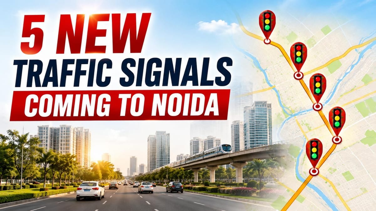 Noida to Get 5 New Traffic Signals: Here's How They Will Improve Your Daily Commute