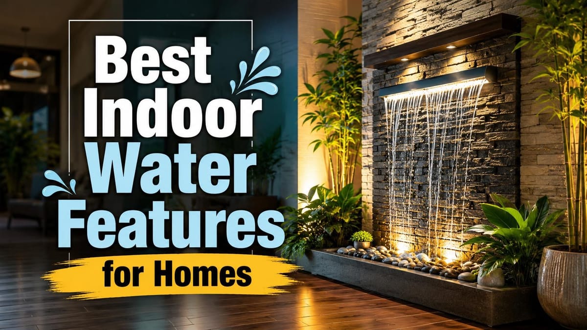 10 Indoor Water Features That Make Homes Feel Luxurious