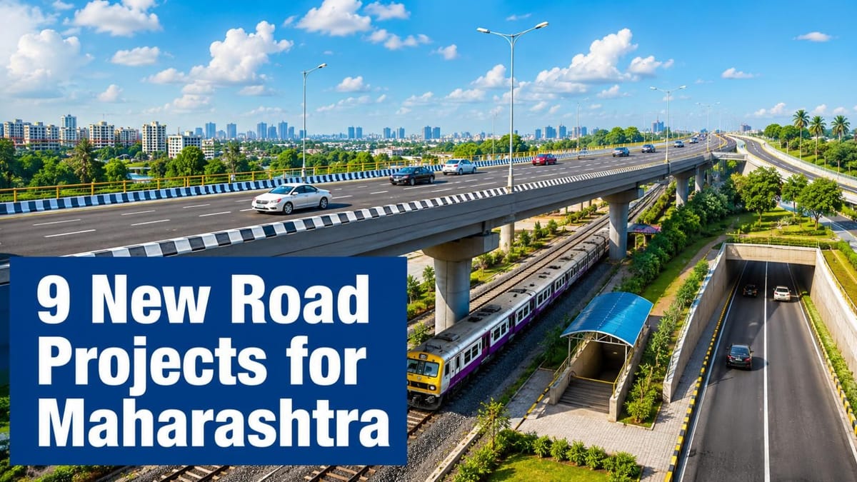 Maharashtra Gets 9 New Rail Infrastructure Projects to Improve Road Connectivity