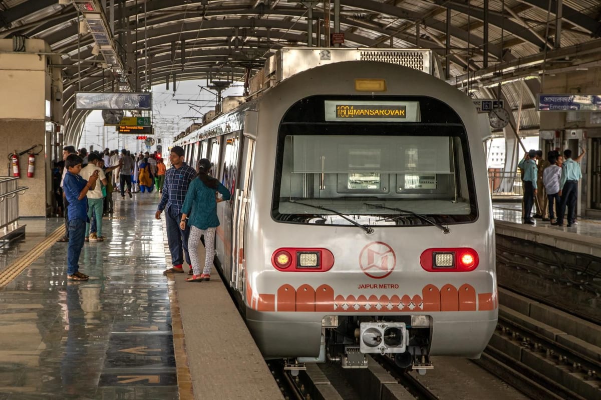 PM Modi Launches Jaipur Metro Phase II, A Rs 13,000-Crore Orange Line
