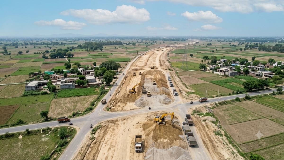 The 146-KM Haridwar Expressway To Connect 62 Villages In Amroha, UP: Construction Picks Pace