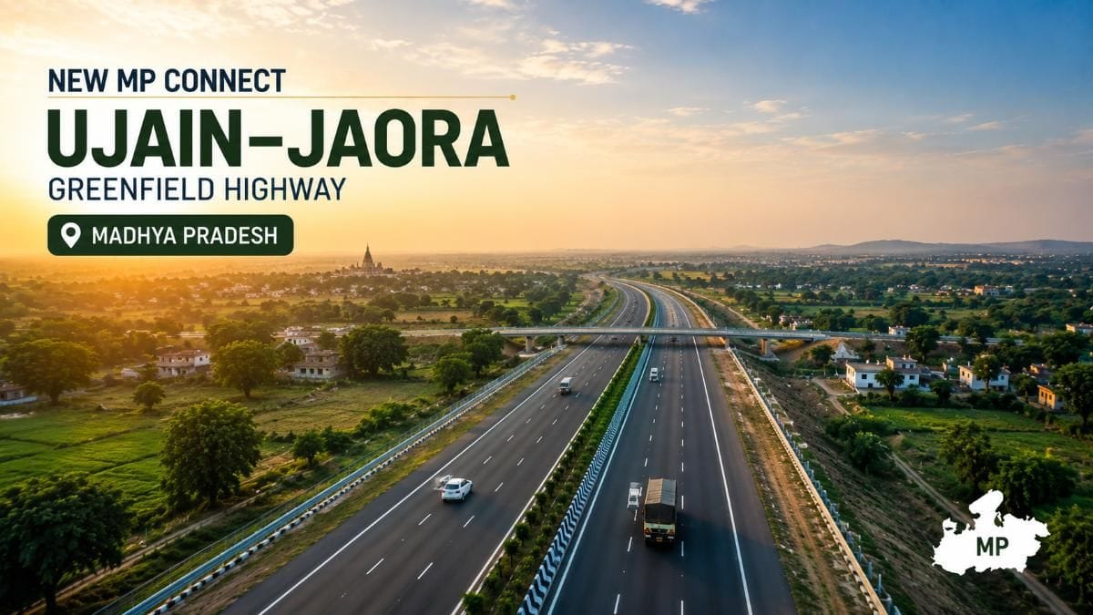 MP Gets a New Highway: ₹5,017 Crore Ujjain-Jaora Road to Connect Delhi-Mumbai Expressway