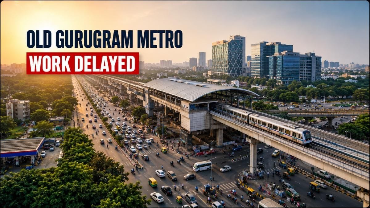 Old Gurugram Metro Delayed? Here's Why Sector 37 Station Work Is Stuck