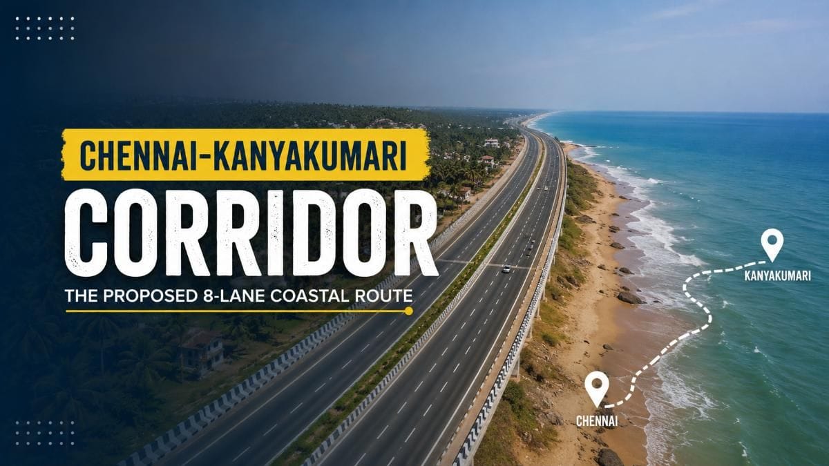 Tamil Nadu Plans 700-km Chennai-Kanyakumari Corridor: Check Proposed ...