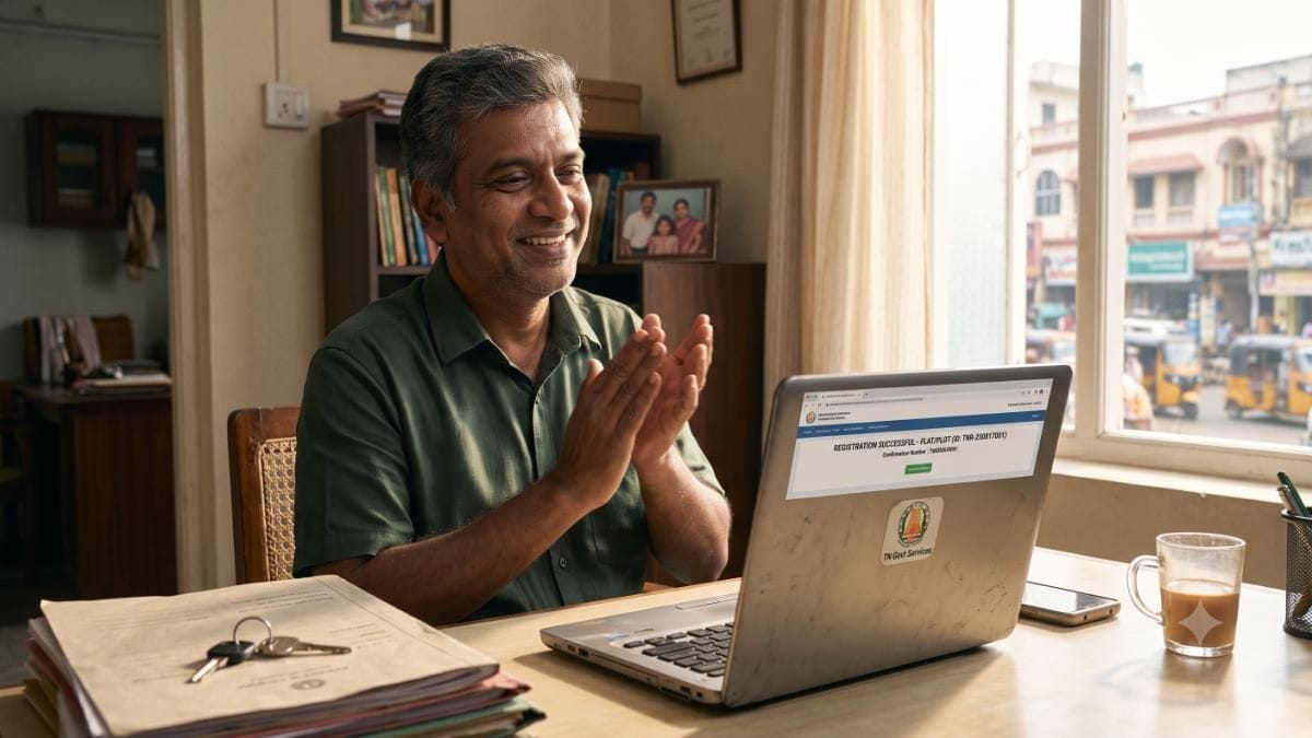 Good News for Homebuyers! No More Registration Office Visits as Tamil Nadu Goes Paperless From August 17