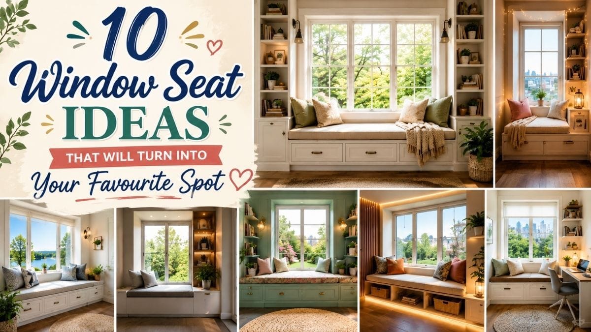 These Window Seat Ideas Add Style, Storage and Comfort to Your Home