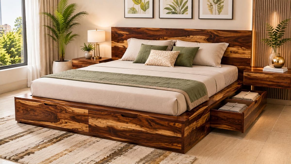 Design of Box Bed: 12 Storage Bed Designs for Contemporary Homes