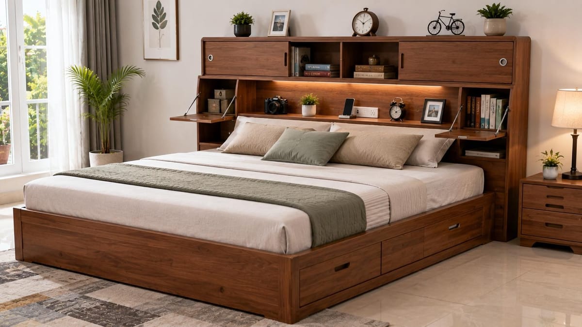 Design of Box Bed: 12 Storage Bed Designs for Contemporary Homes