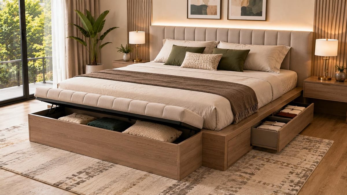 Design of Box Bed: 12 Storage Bed Designs for Contemporary Homes