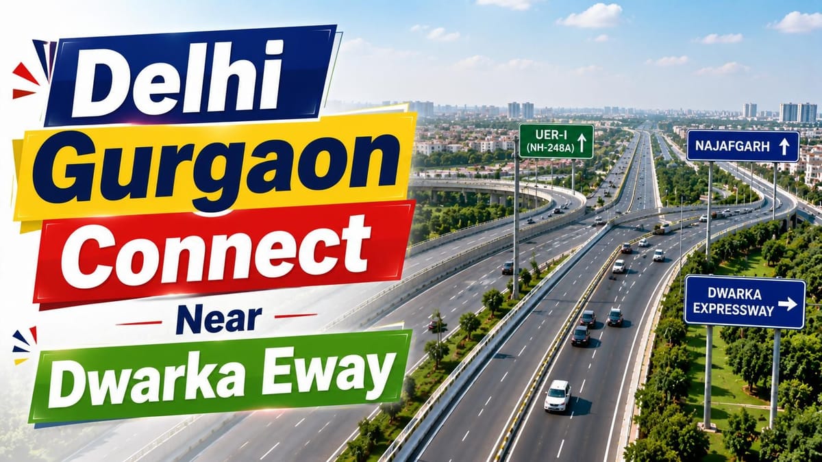 NHAI Revives Direct Highway Link to UER-I, Preparing DPR, Direct Route to Najafgarh and Dwarka Expressway