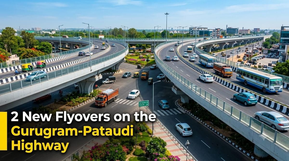 Gurugram-Pataudi Highway Gets 2 New Flyovers: Patli and Jamalpur Opening Soon