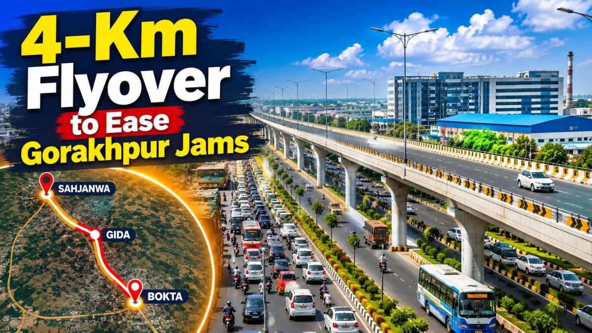Sahjanwa-GIDA Flyover: Rs 700 Crore Project to Ease Gorakhpur-Lucknow Highway Jams