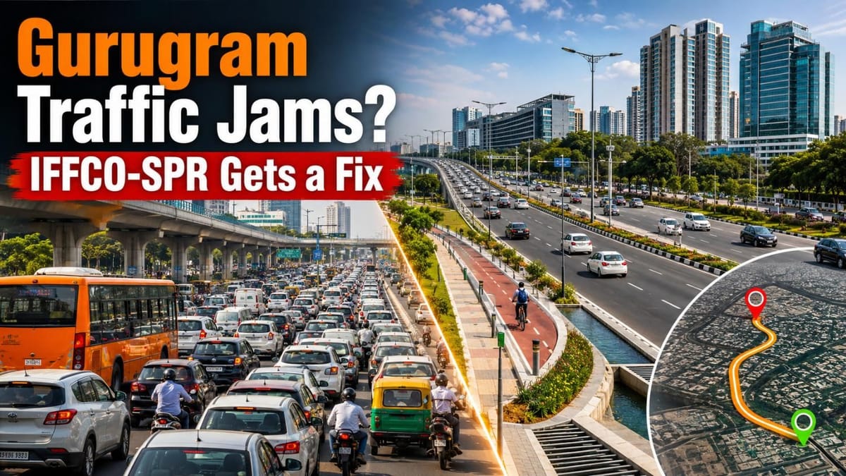 Gurugram’s IFFCO Chowk-SPR Corridor Gets Rs 68.69-Crore Upgrade