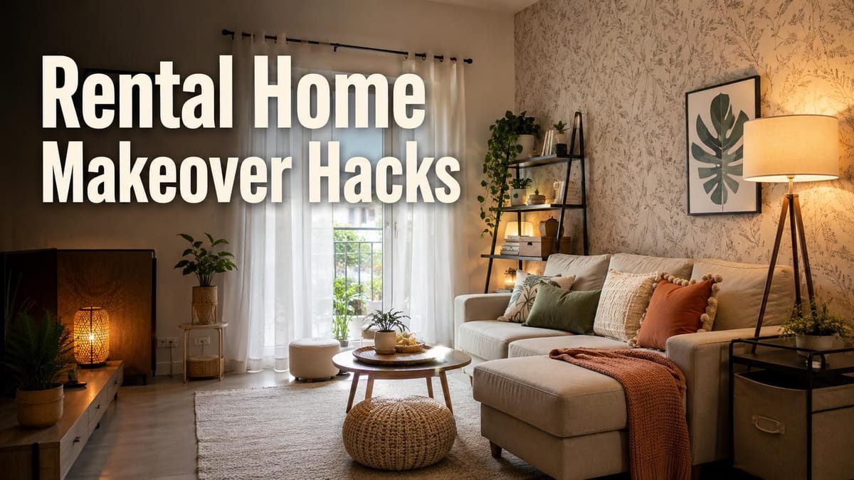 8 Rental-Friendly Interior Hacks That Make Your Space Look Expensive