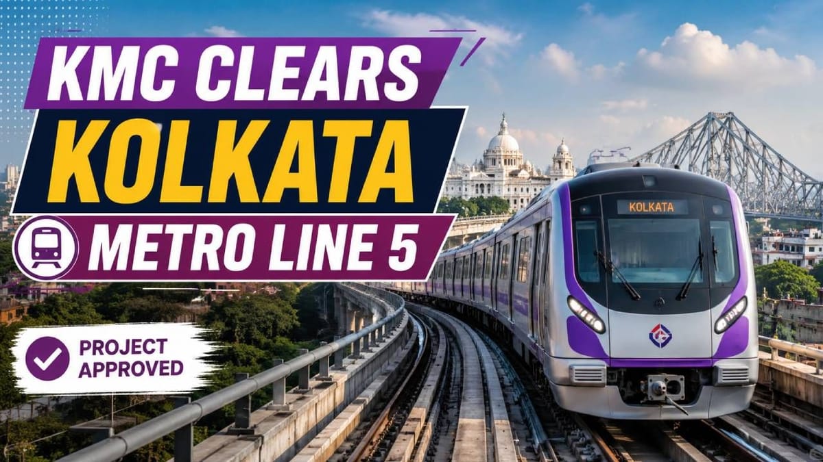 Kolkata Metro Pink Line Gets KMC Clearance After 15-Year Delay: Baranagar-Barrackpore Route Status