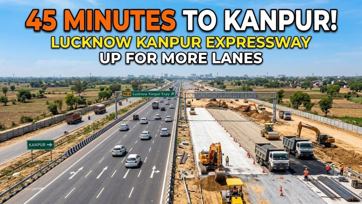 Lucknow Kanpur Expressway 10-Lane Upgrade: Check Expansion Plan and Timeline
