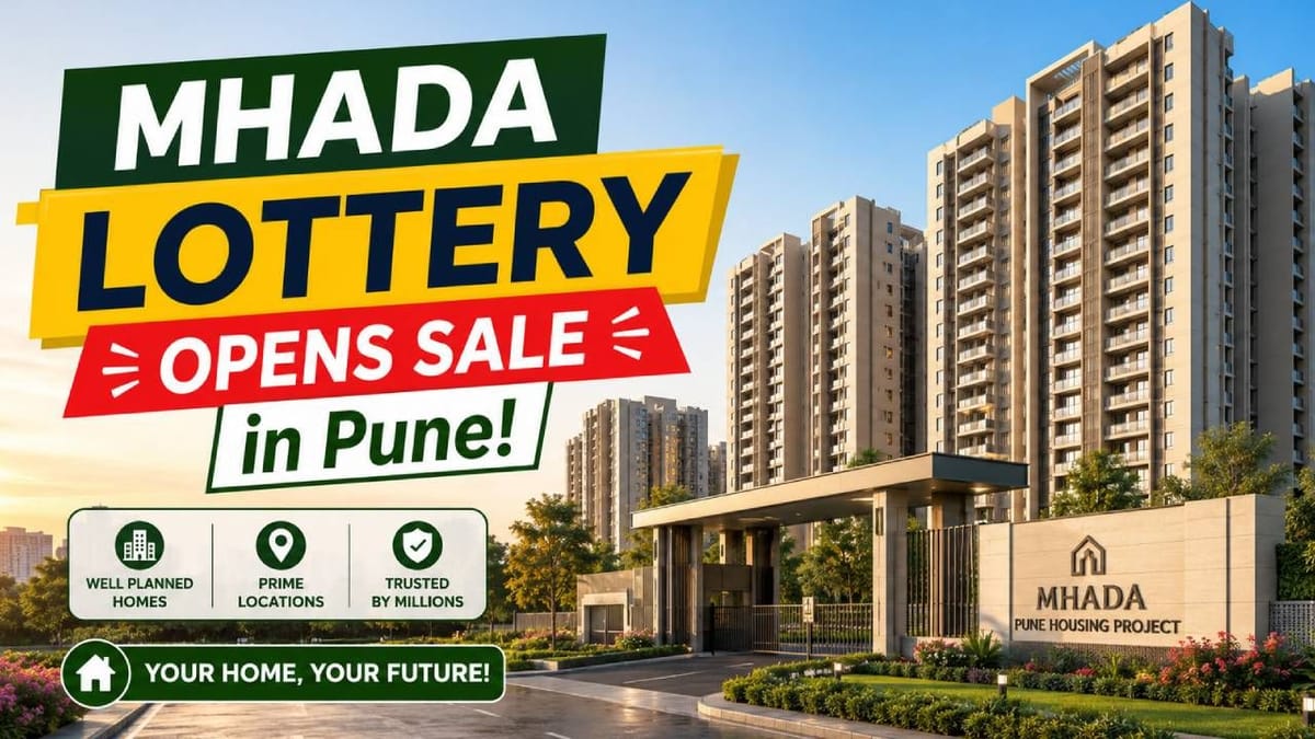 MHADA Pune Sale Comes With Over 4,400 Homes Starting from Just Rs 11 Lakh