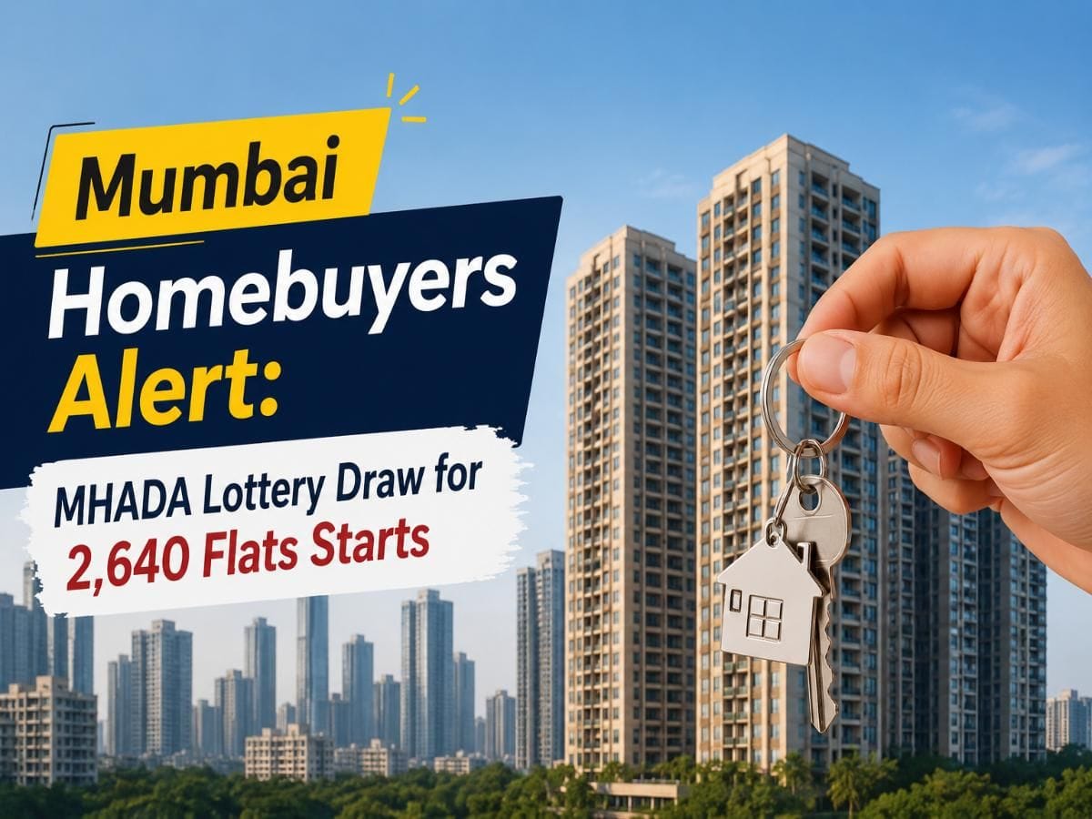 MHADA Lottery Today: Will You Get a Mumbai Flat? 2,640 Homes Up for Allocation