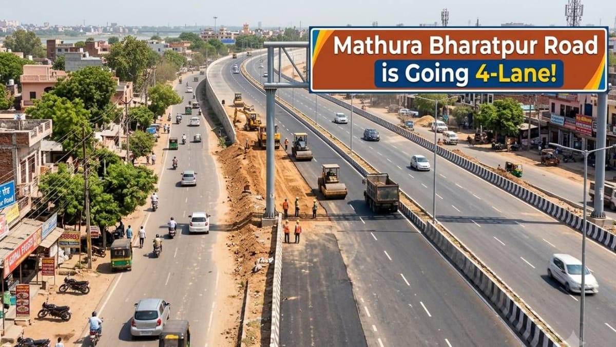 Mathura Bharatpur Road is Getting Over Rs 207 Cr Upgrade: Check the Big Highway Plan