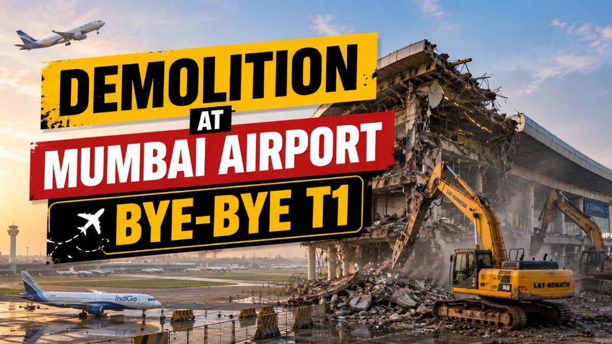 Mumbai Airport T1 Demolition: Check What Happens to Your Flights Now
