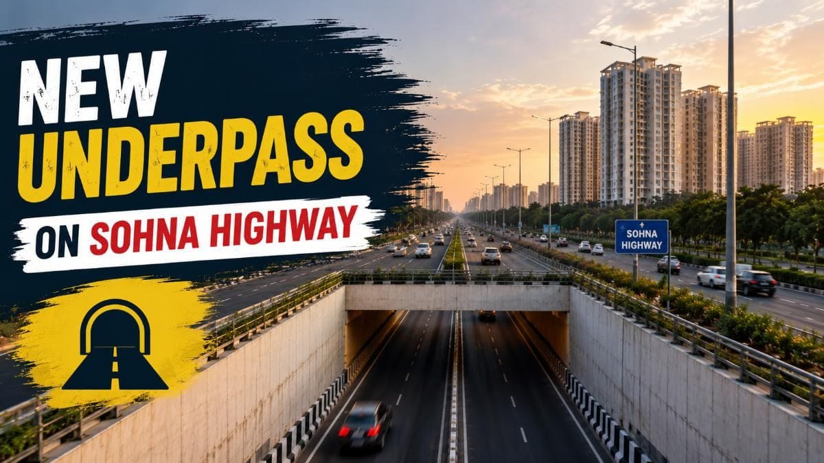 New Underpass on Gurugram-Sohna Highway: Here Is the Route Everyone Should Know