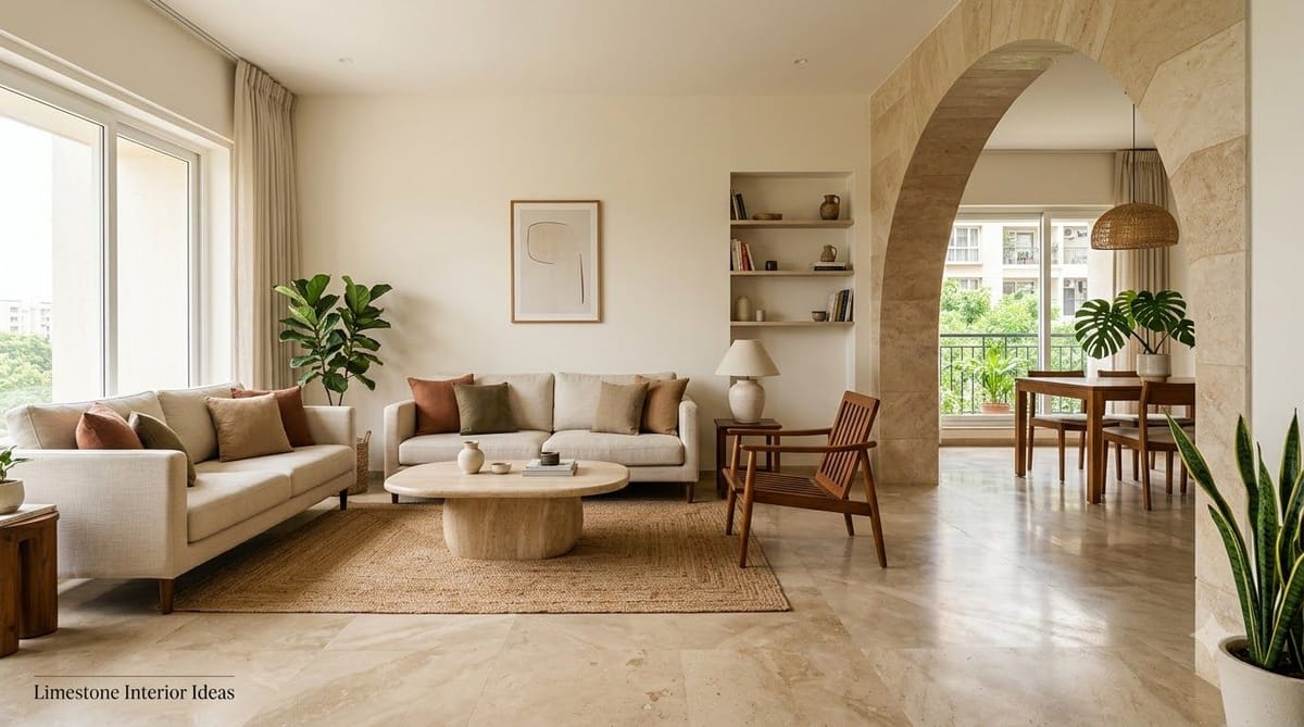 Limestone in Interiors: 9 Ideas That Look Beautiful in Indian Homes