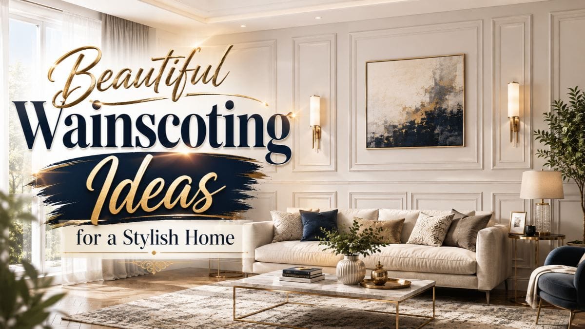 10 Wainscoting Wall Design Inspirations for Indian Homes - From Classic to Modern